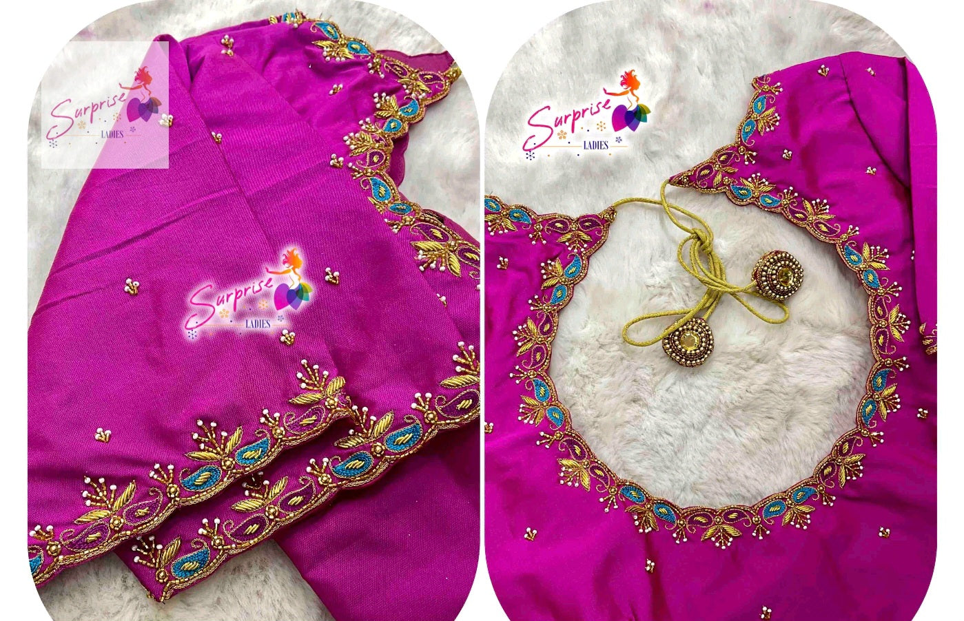customize handwork Blouse