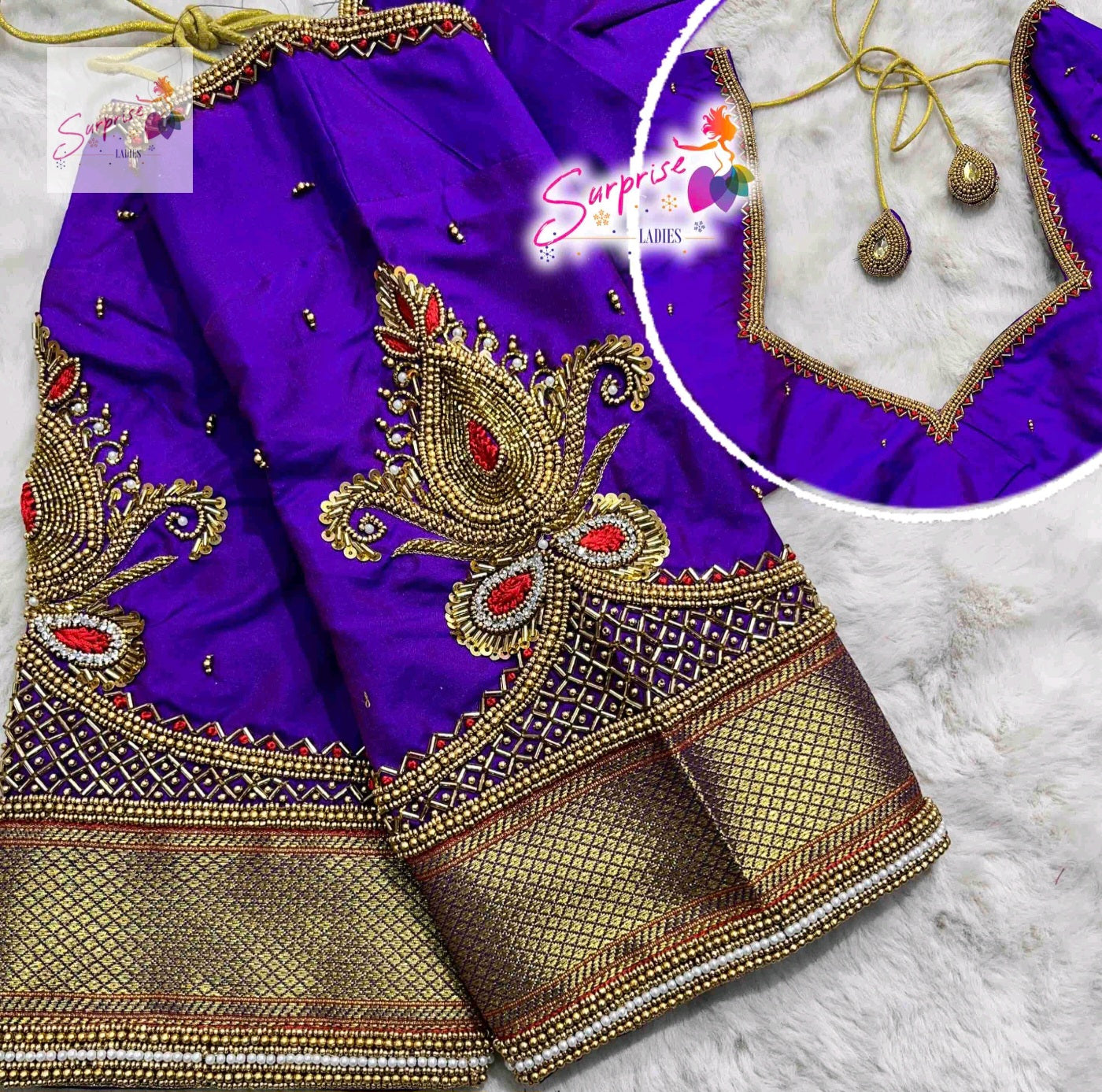 customize handwork Blouse