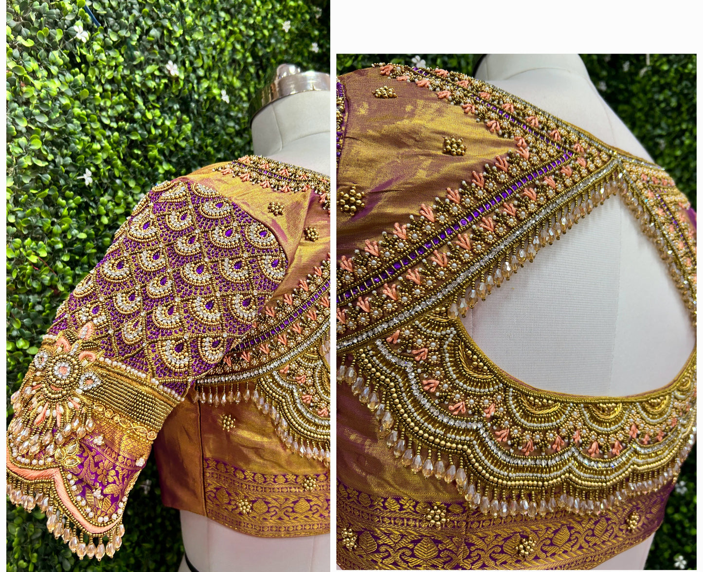customize handwork Blouse