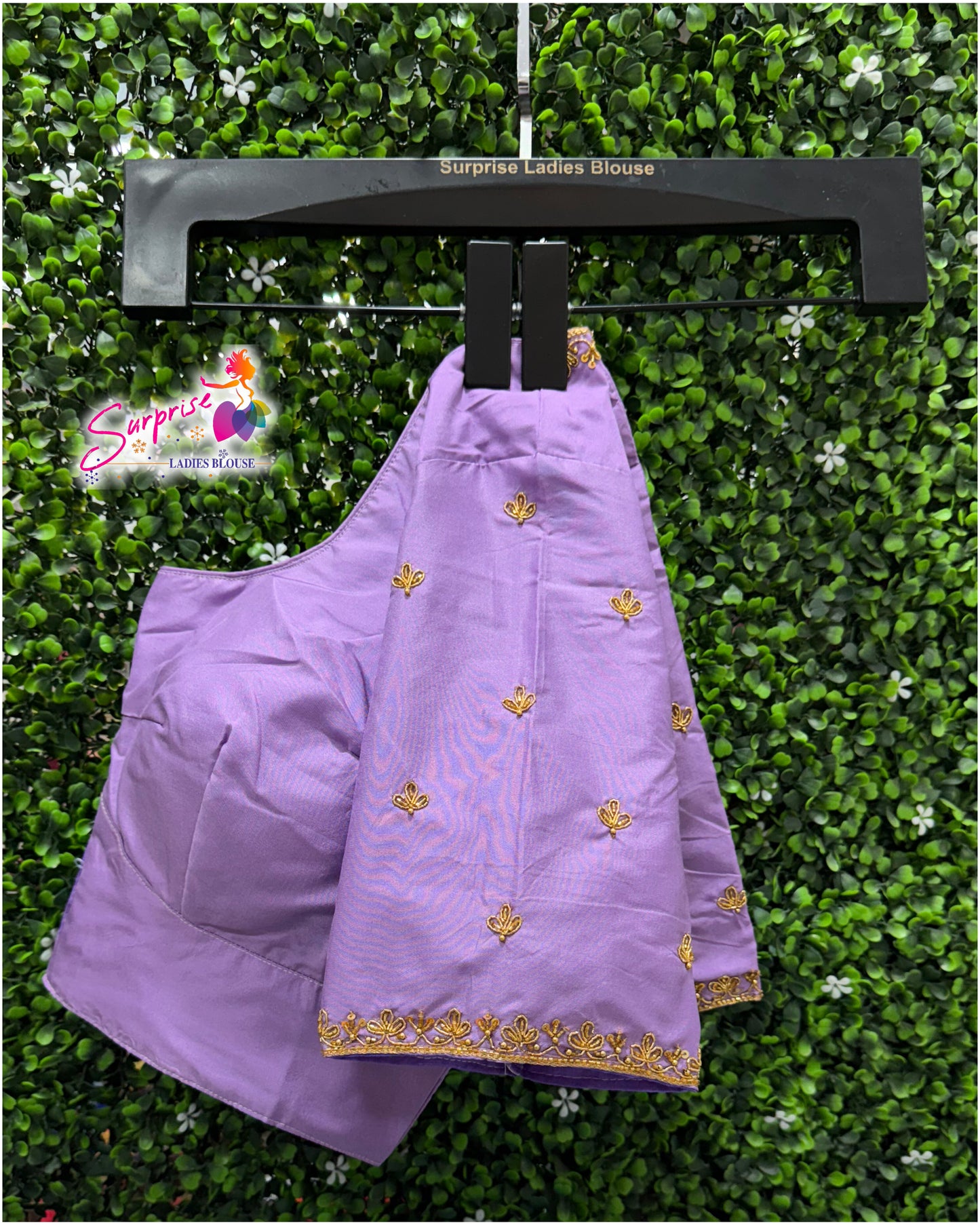 Handwork designer Ari work blouse lavender color
