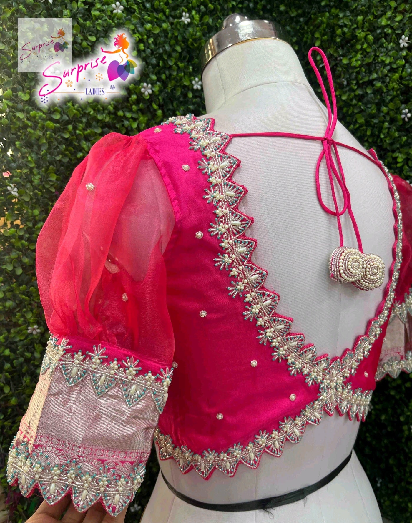 customize handwork Blouse