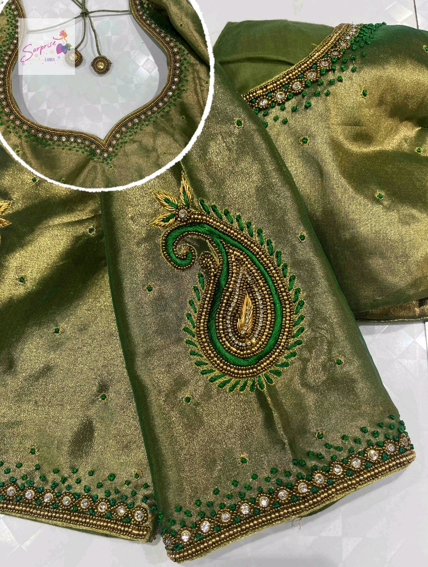 customize handwork Blouse