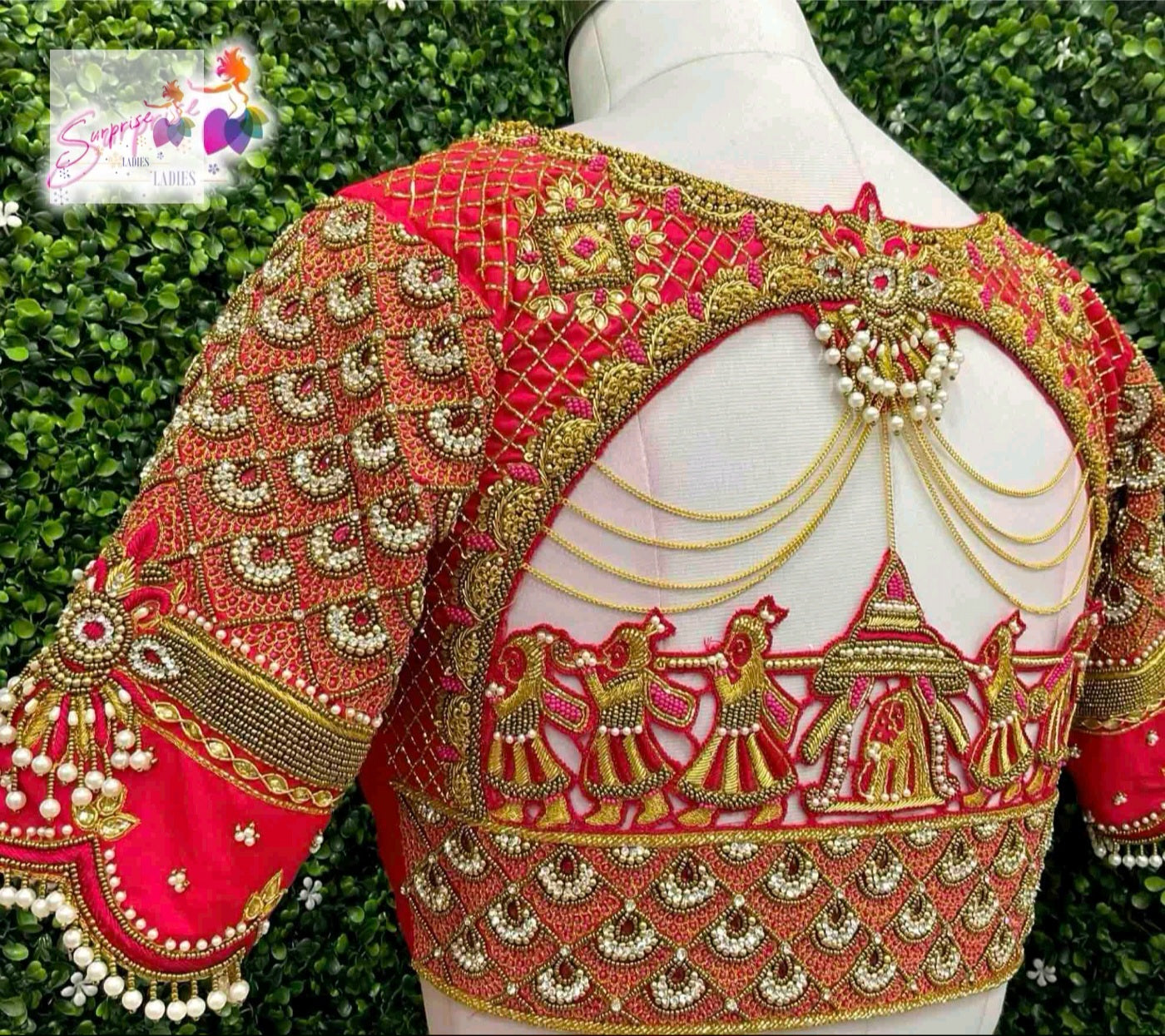 customize handwork Blouse