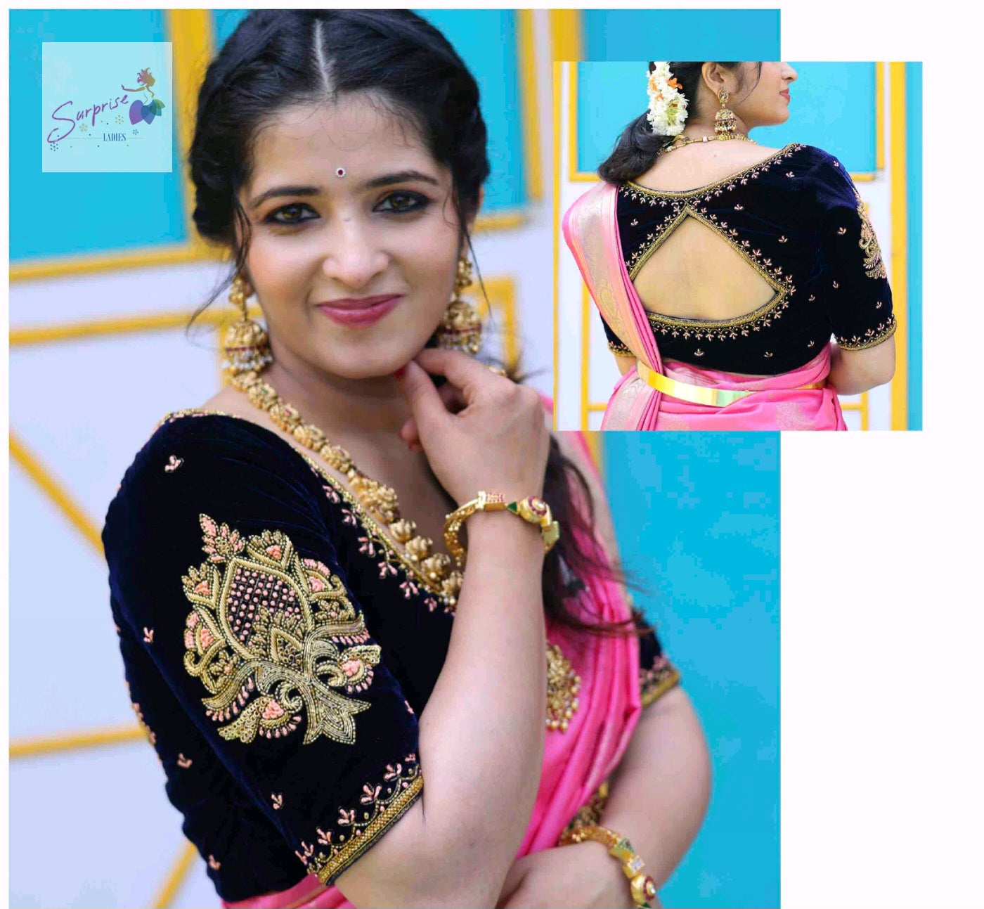 customize handwork Blouse
