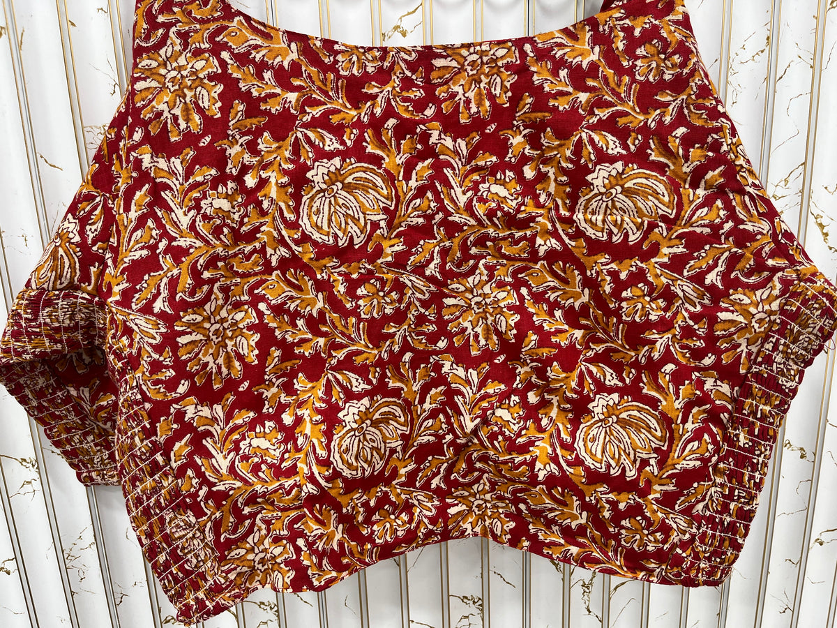 Akrak print Cotton Blouse