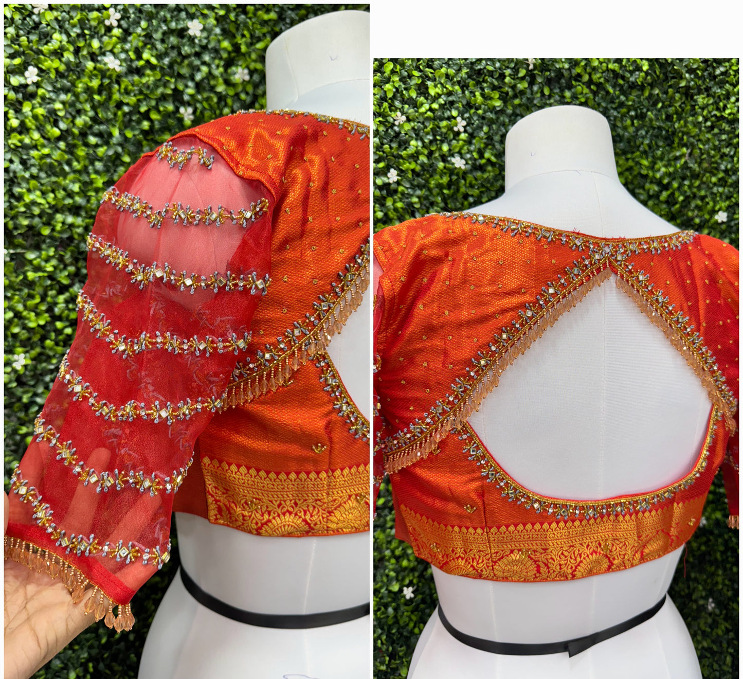 customize handwork Blouse