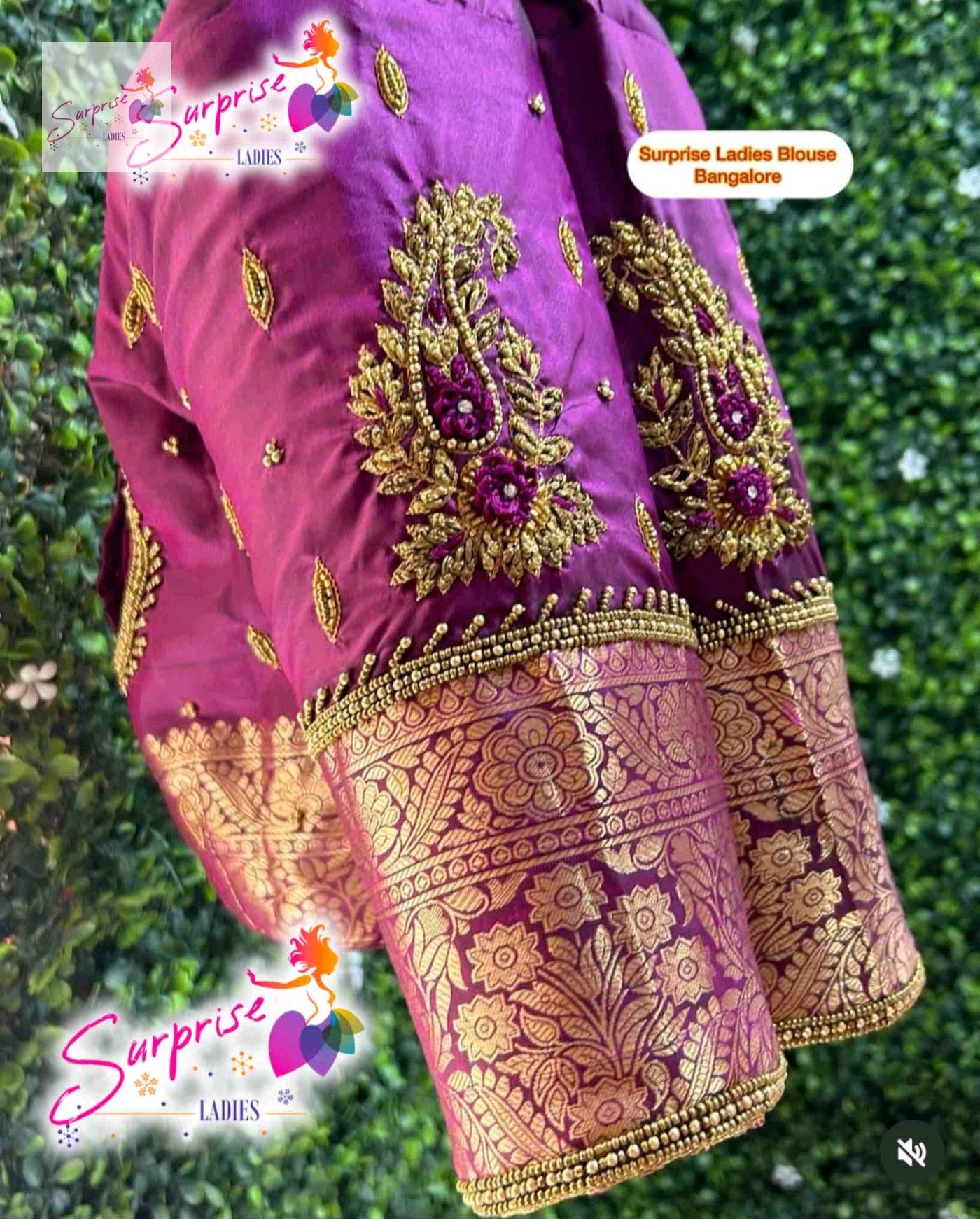 customize handwork Blouse