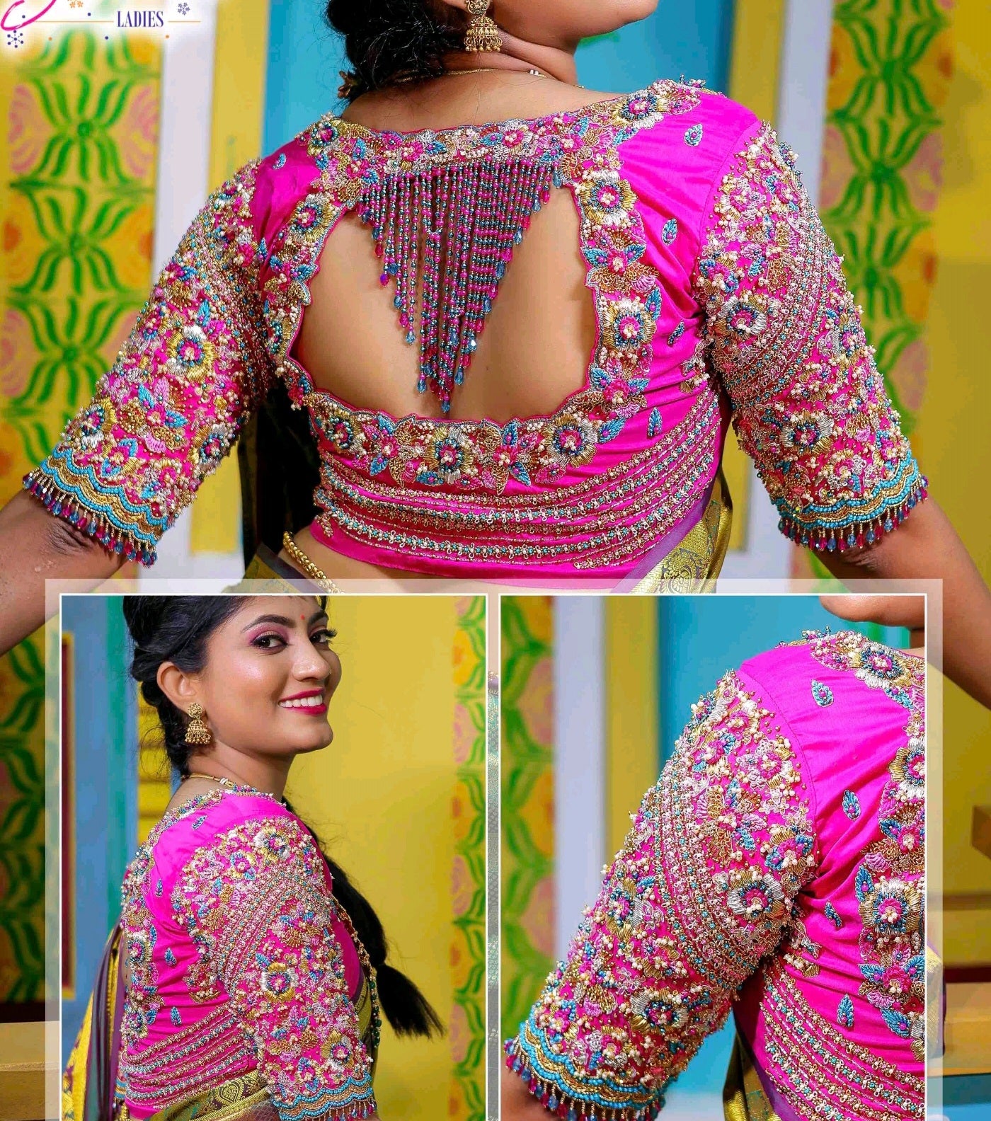 customize handwork Blouse