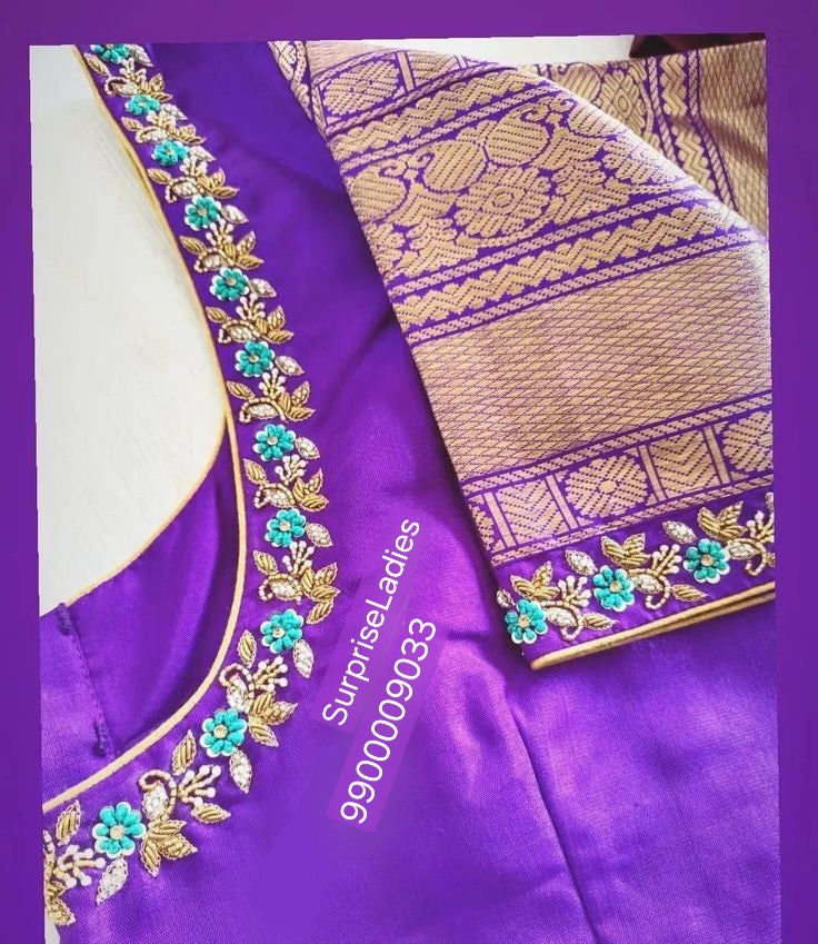 customize handwork Blouse