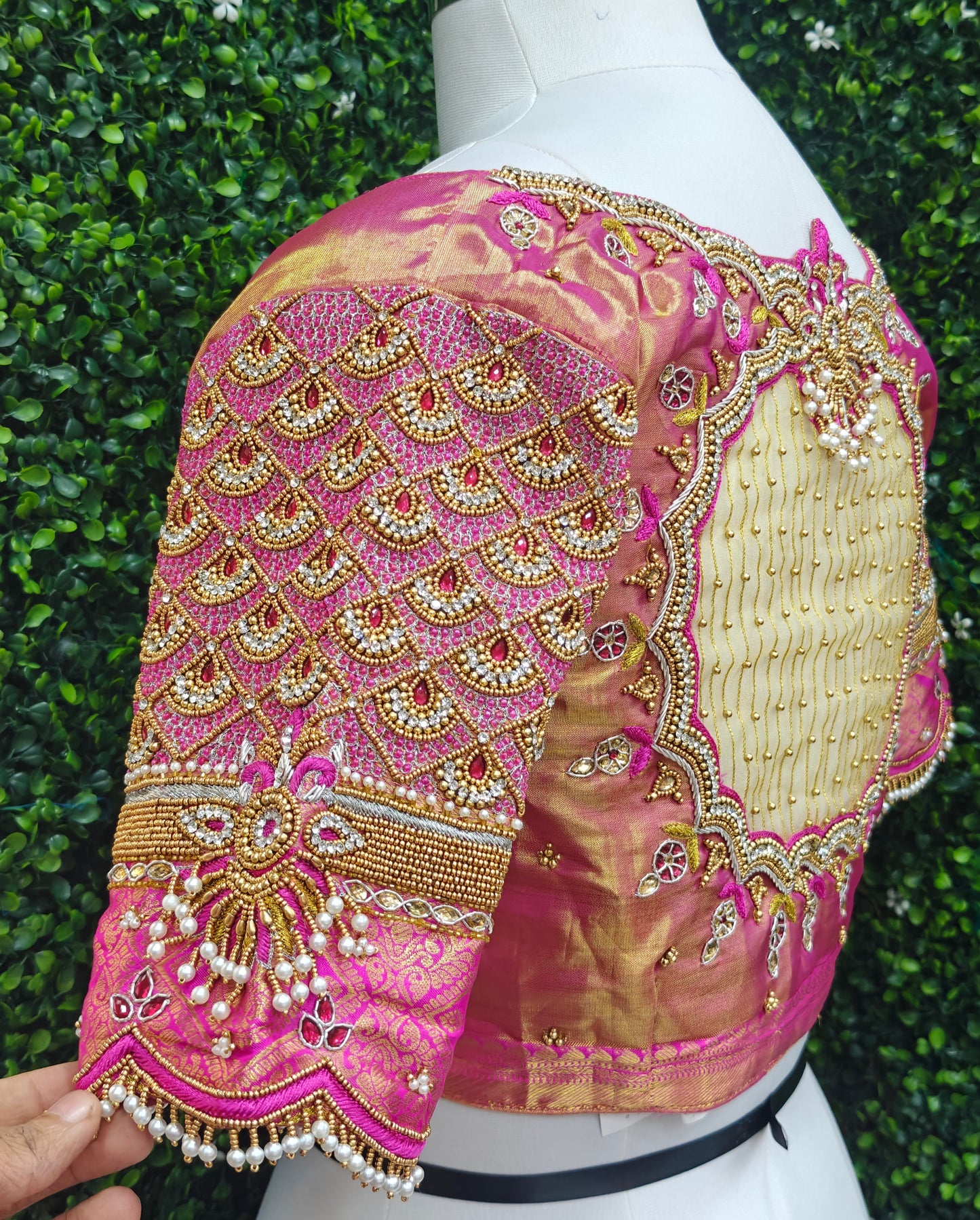 customize handwork Blouse