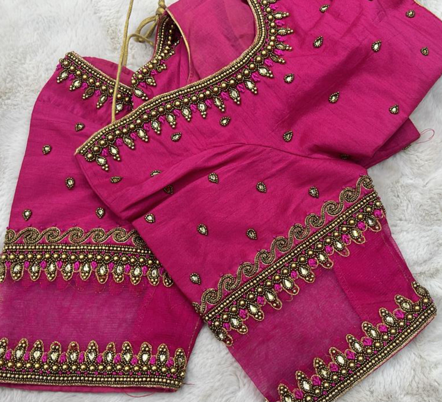 customize handwork Blouse