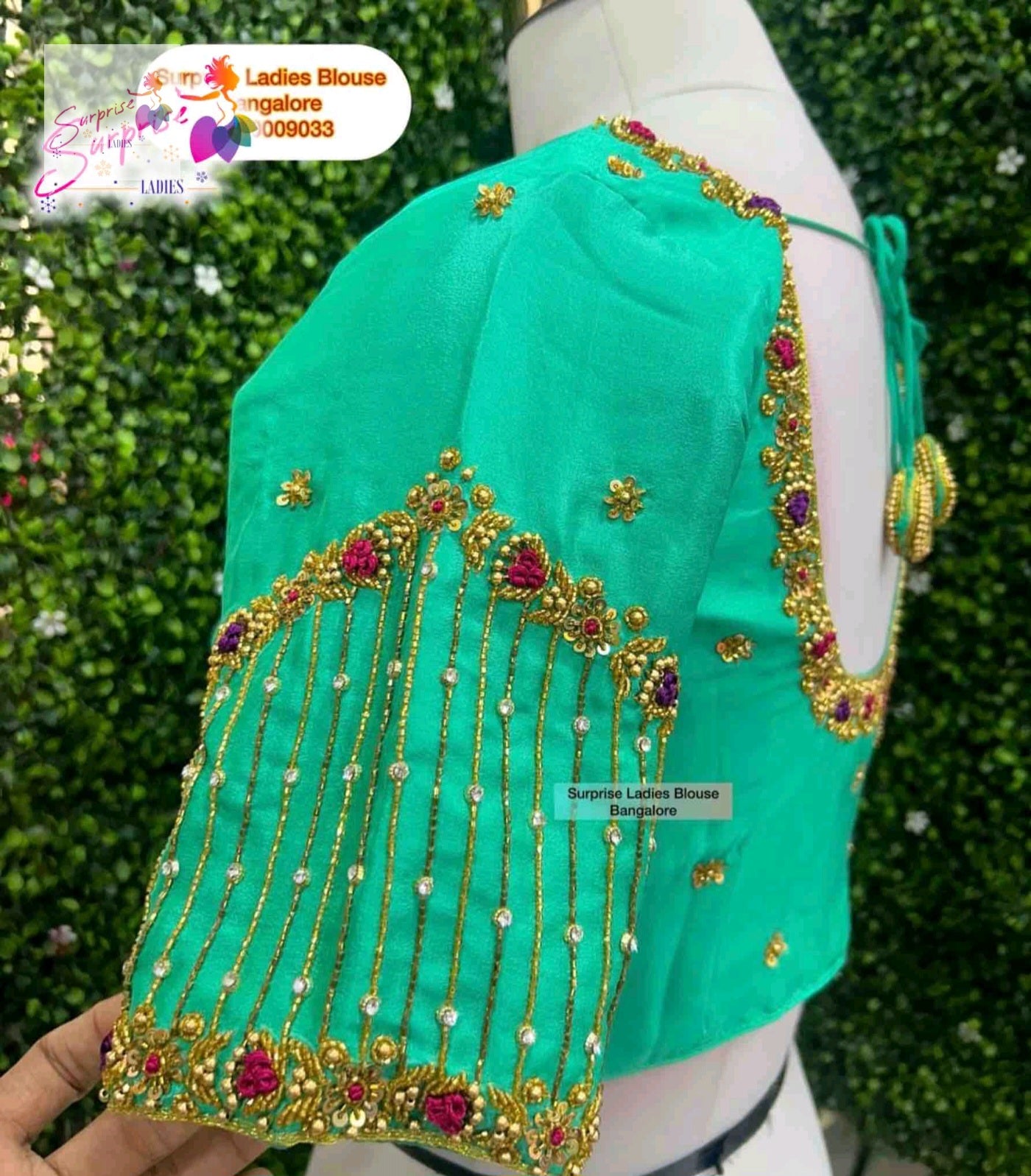 customize handwork Blouse