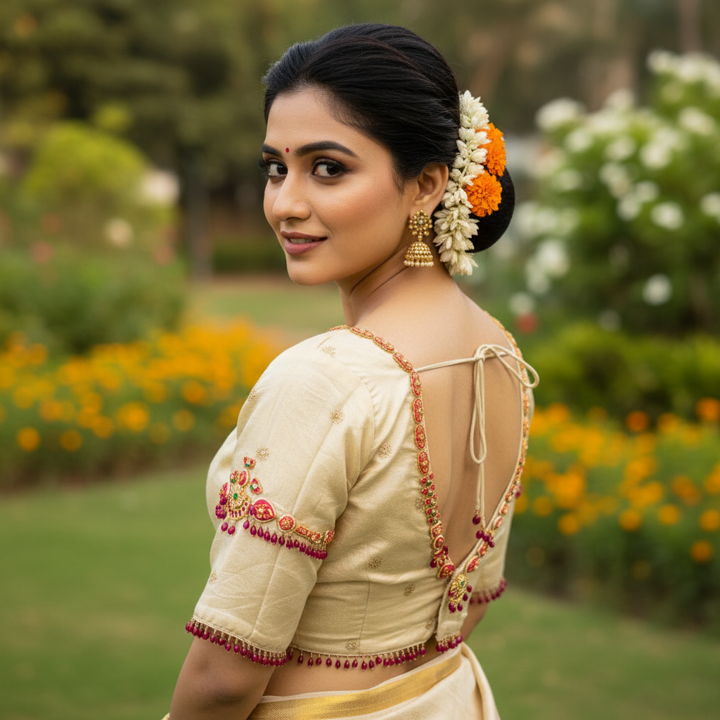Premium Jewellery handwork Blouse 40 size Standard