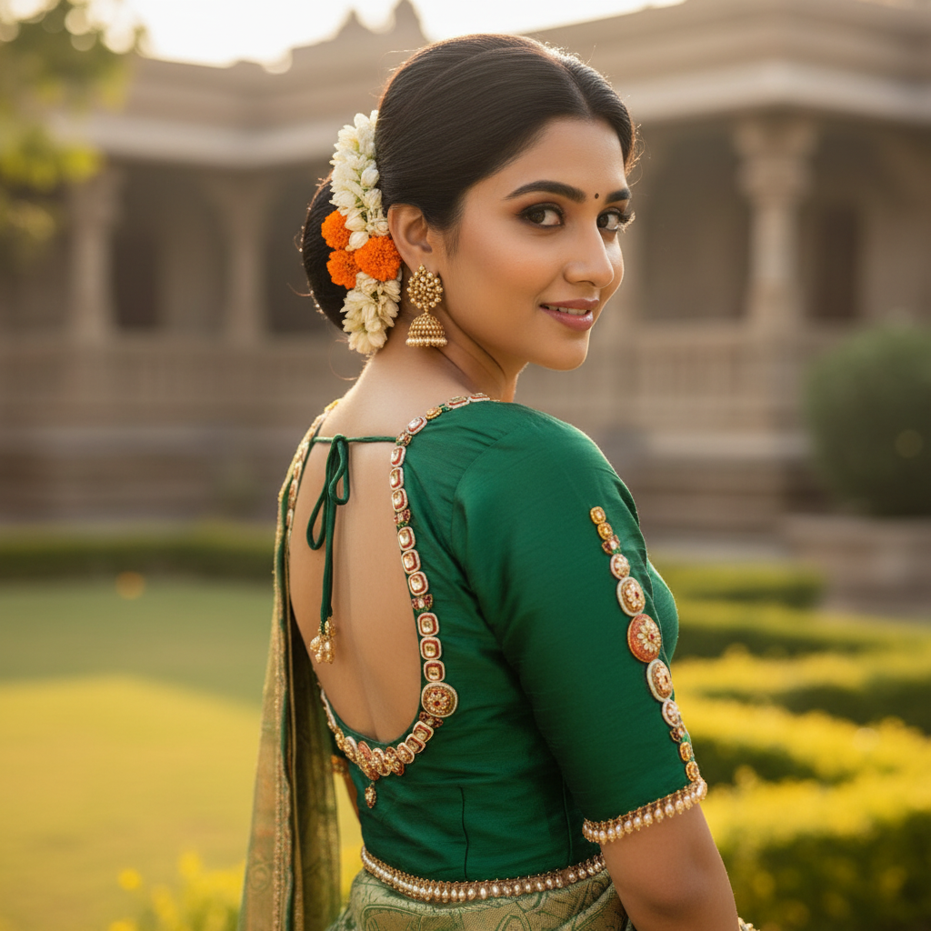 Premium Jewellery handwork Blouse 36 size Standard
