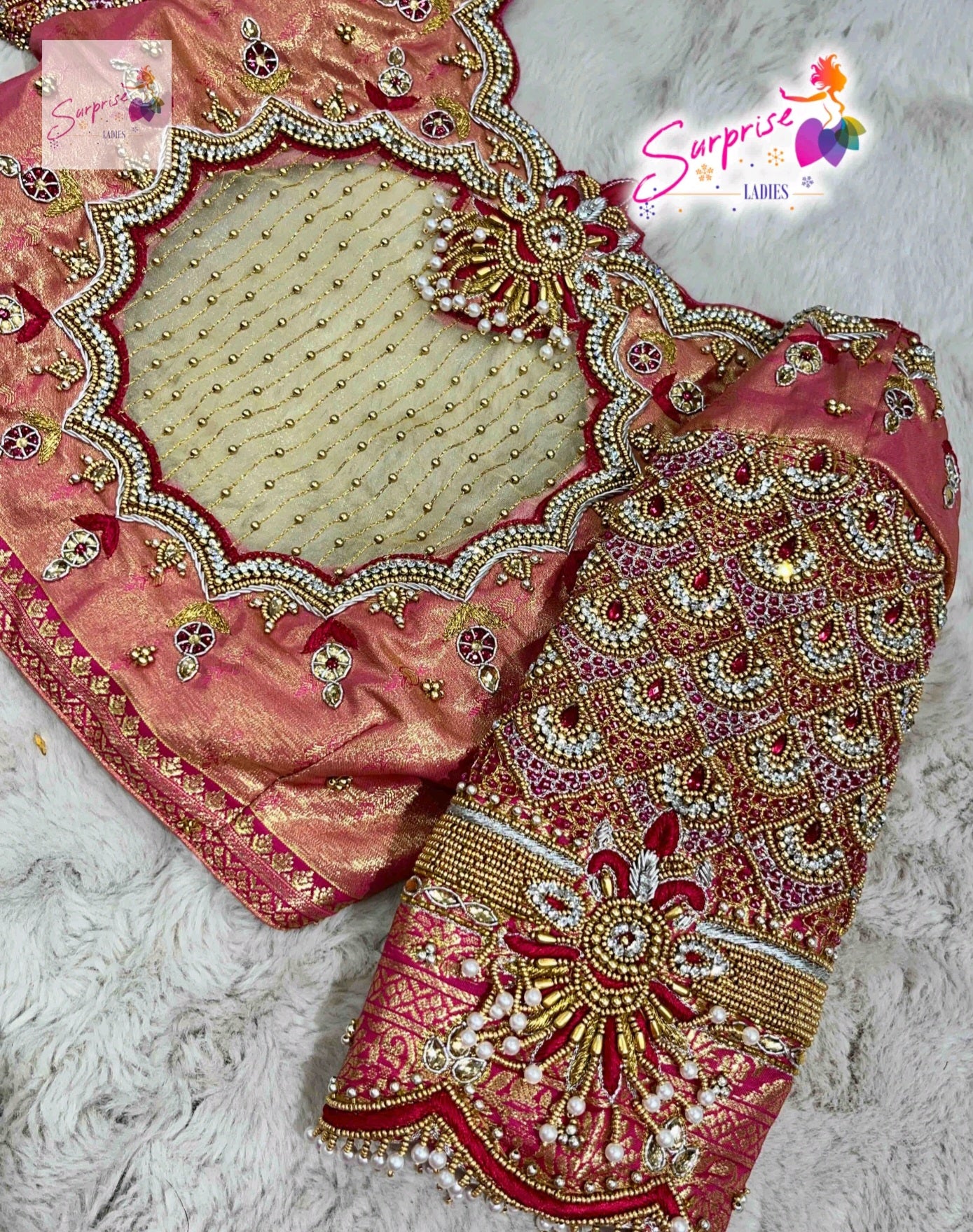 customize handwork Blouse