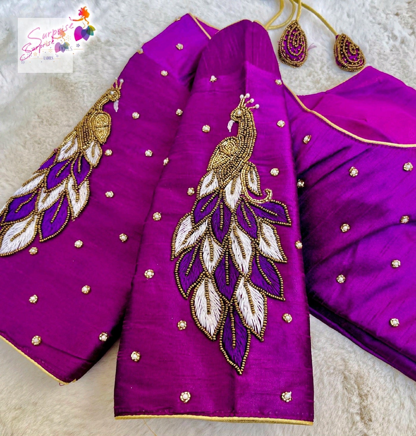 customize handwork Blouse