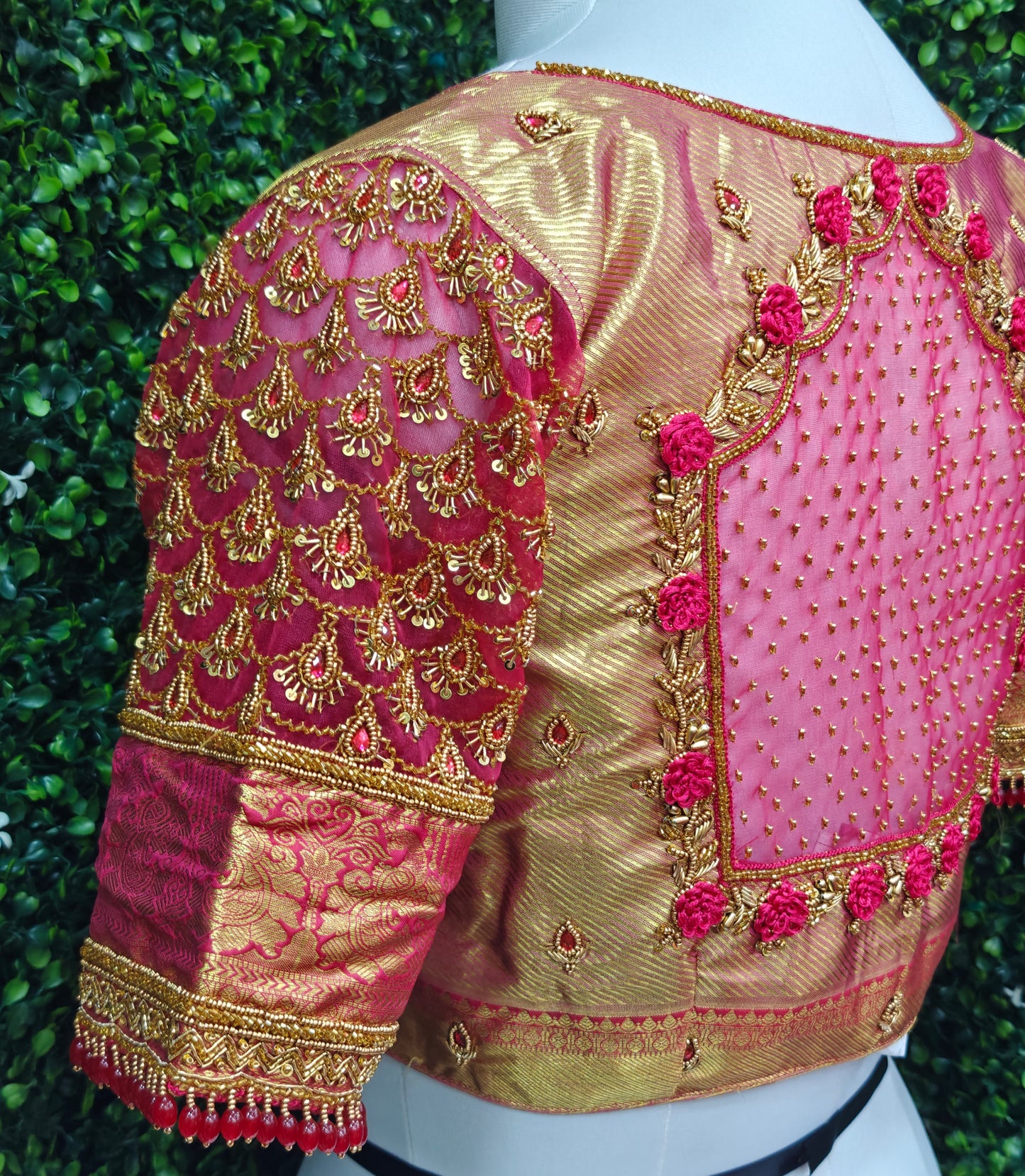 customize handwork Blouse