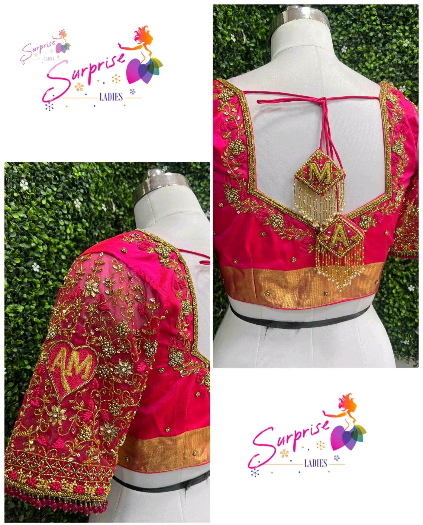 customize handwork Blouse