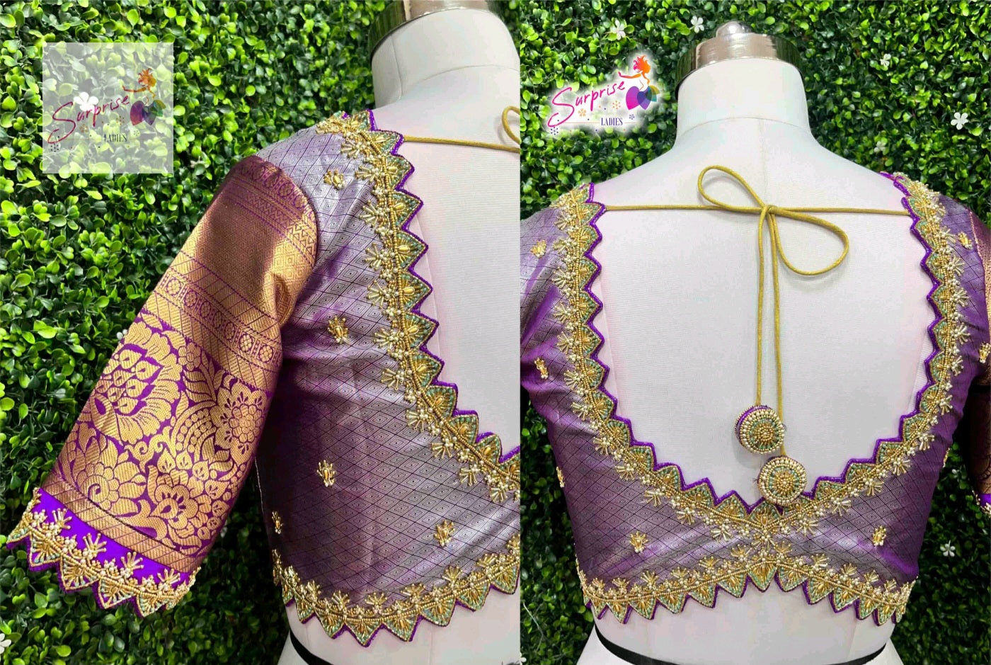 customize handwork Blouse