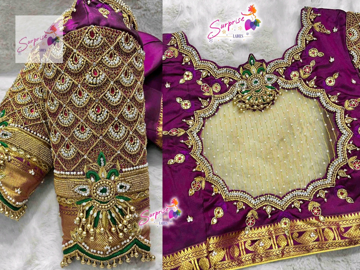 customize handwork Blouse