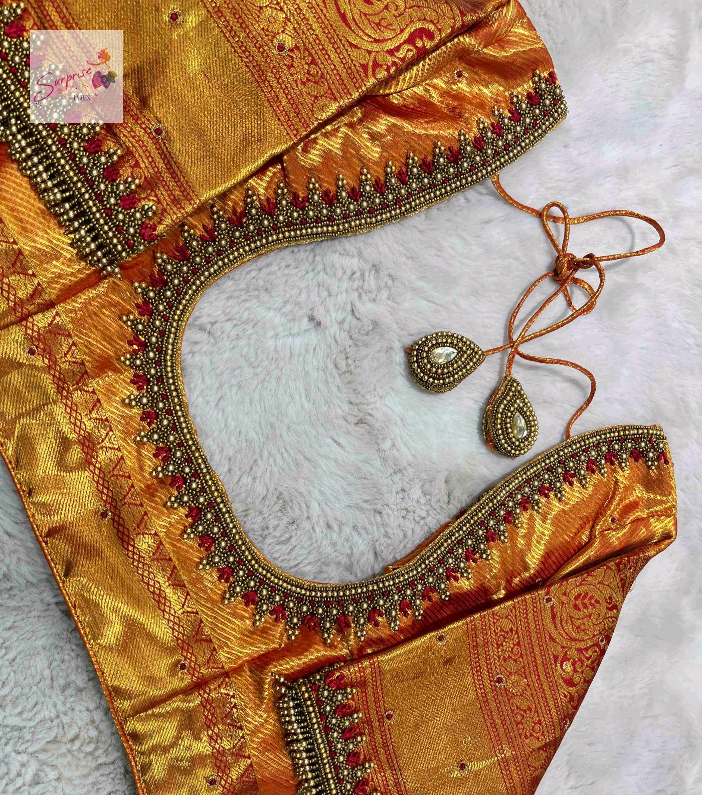 customize handwork Blouse