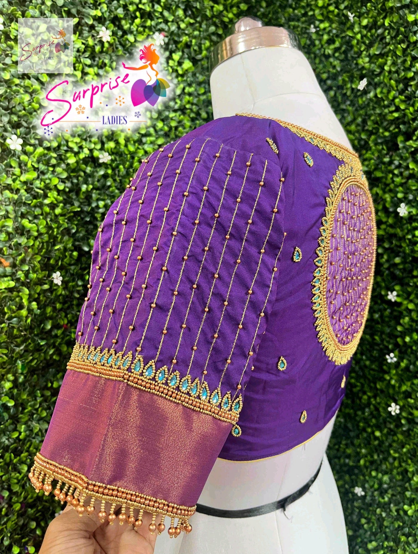 customize handwork Blouse