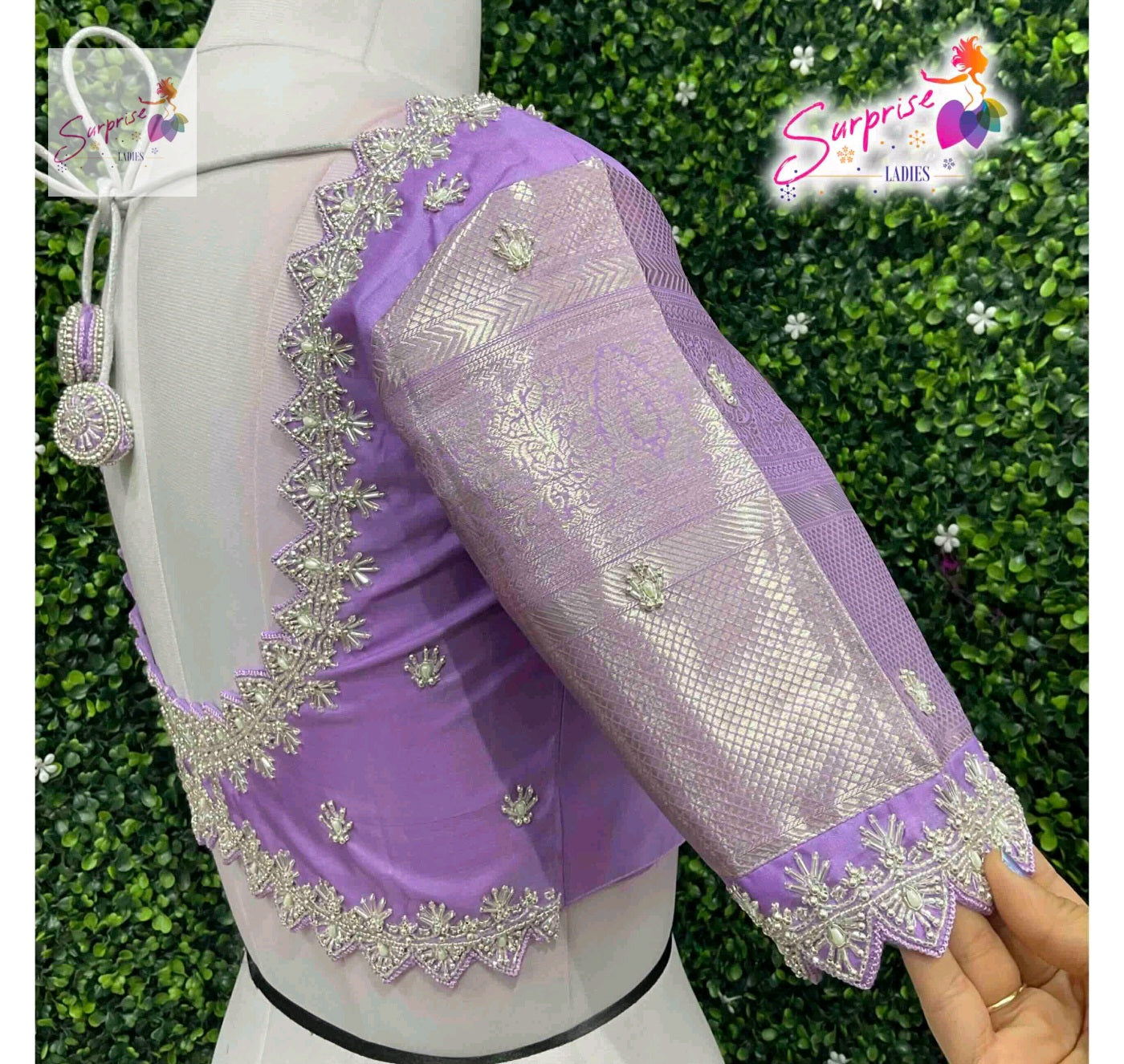 customize handwork Blouse