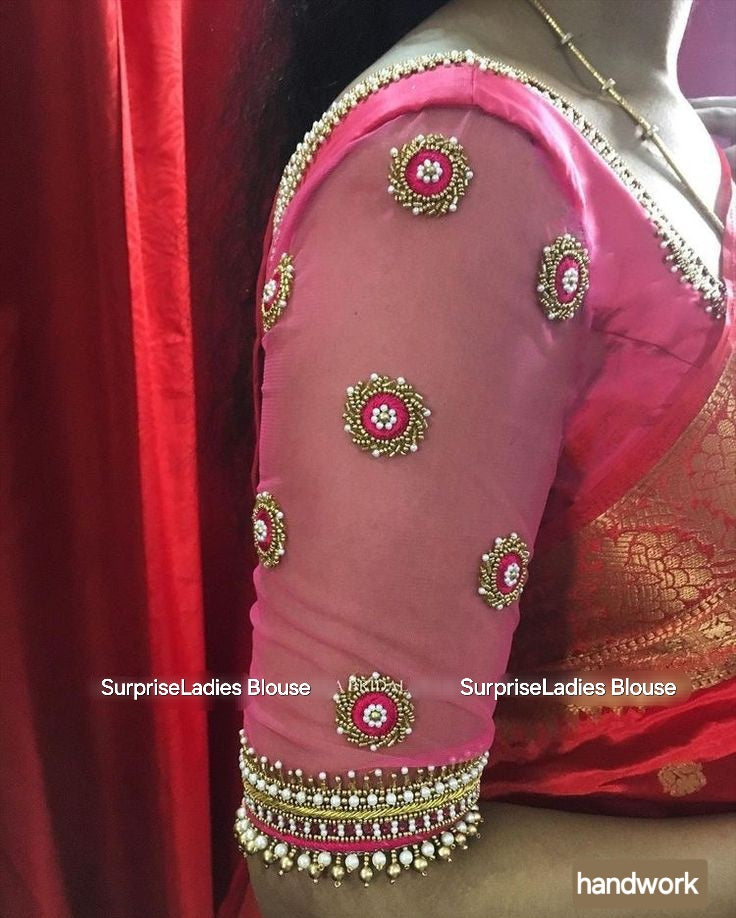 customize handwork Blouse
