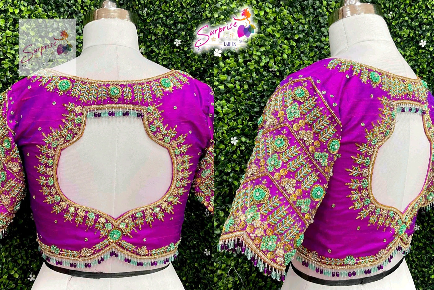 customize handwork Blouse