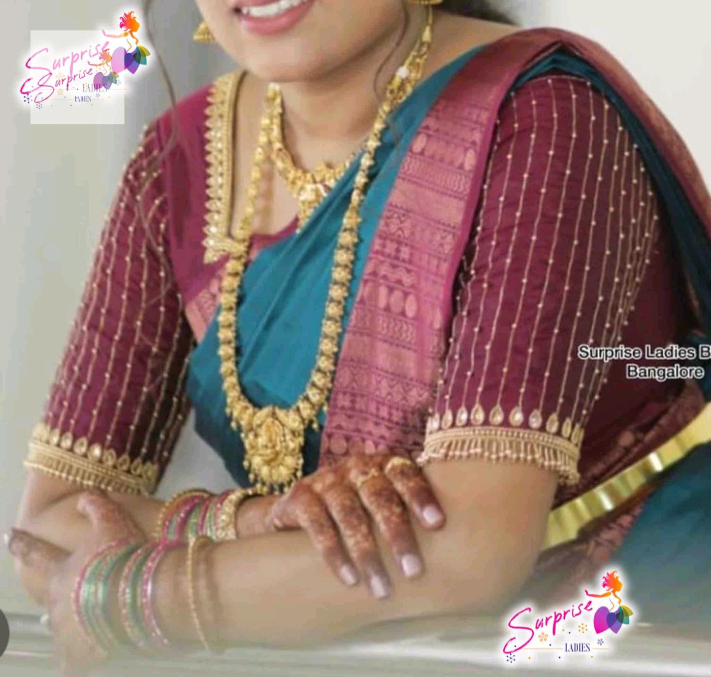 customize handwork Blouse