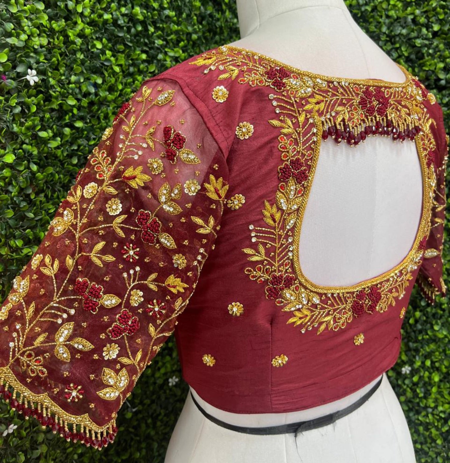 customize handwork Blouse