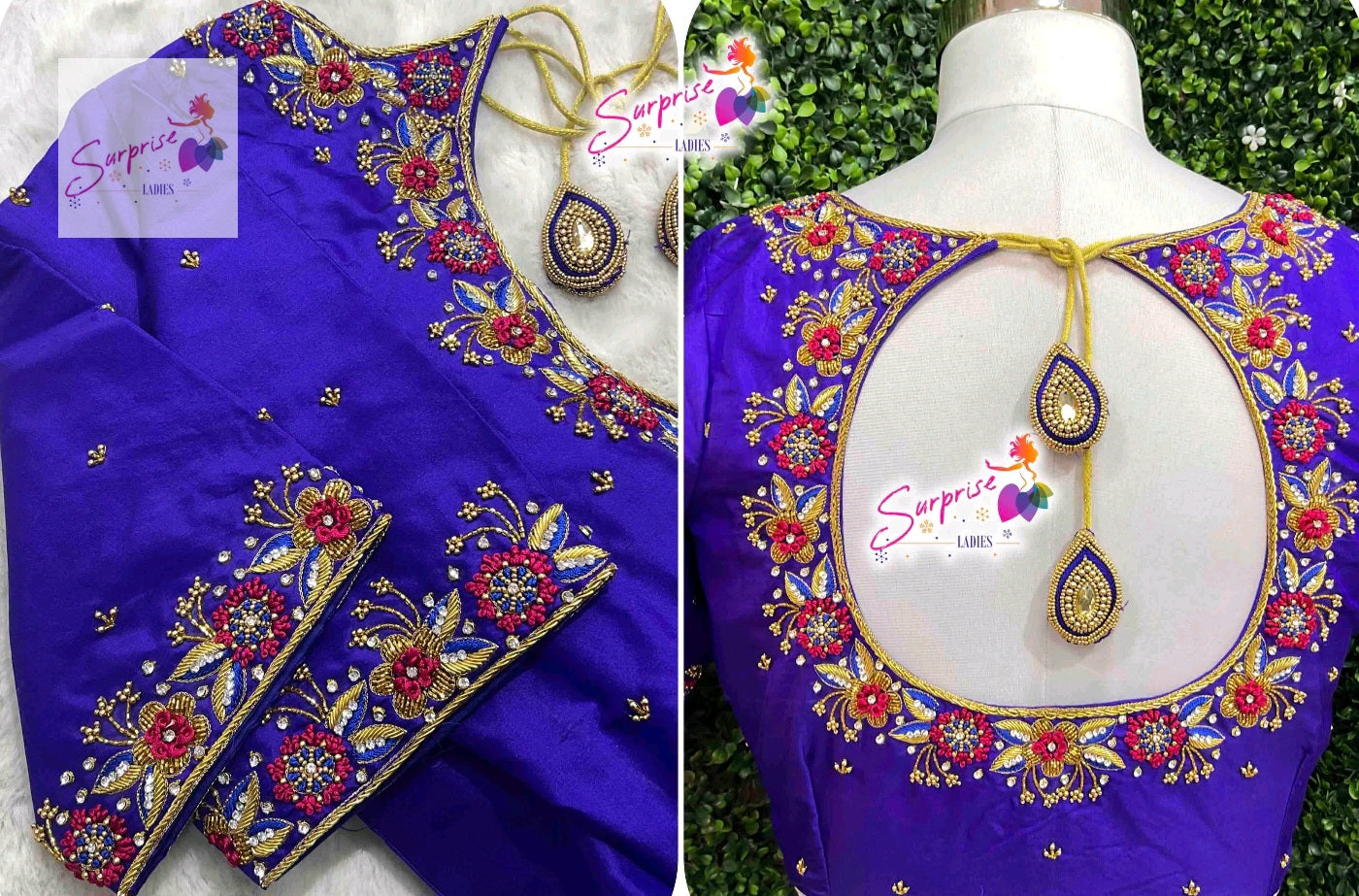 customize handwork Blouse