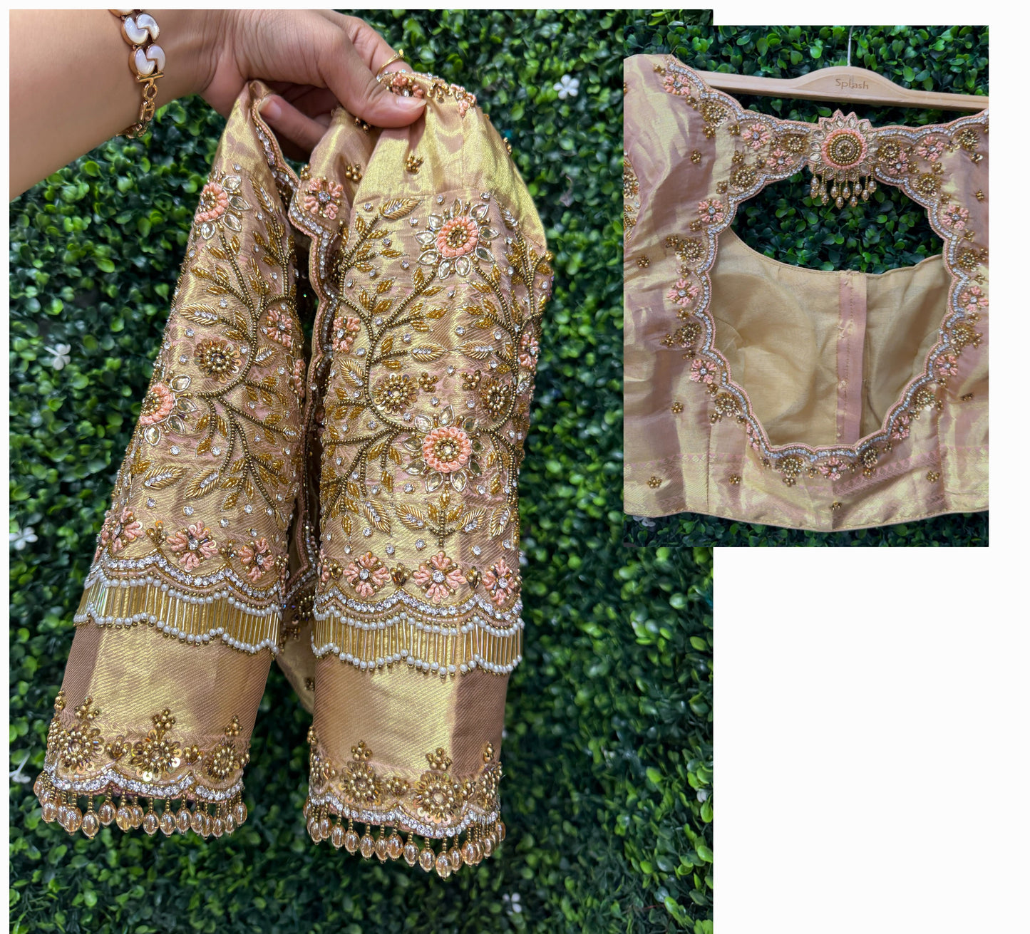 customize handwork Blouse