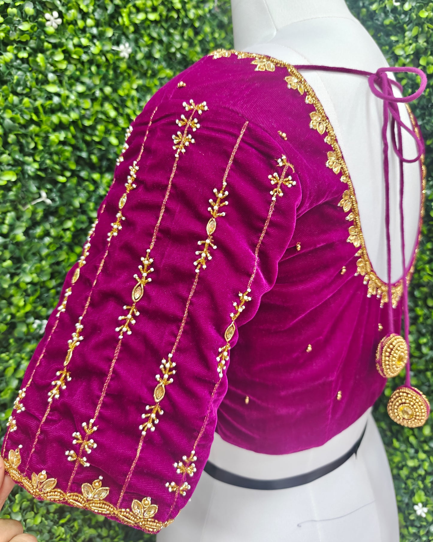 customize handwork Blouse
