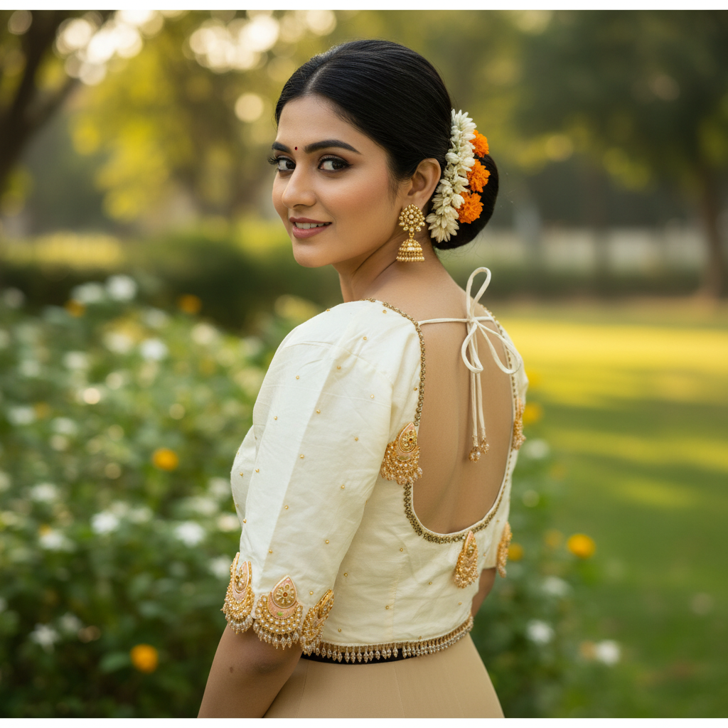 Premium Jewellery handwork Blouse 40 size Standard