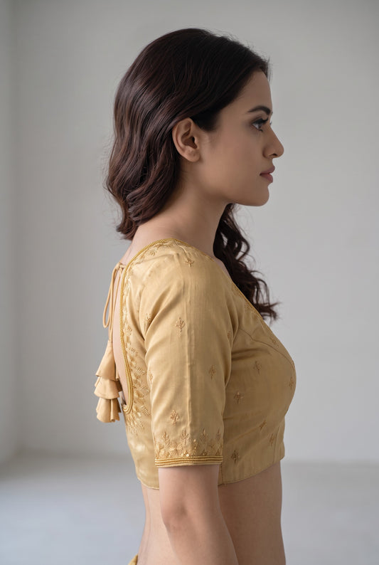 Machine Work Blouse