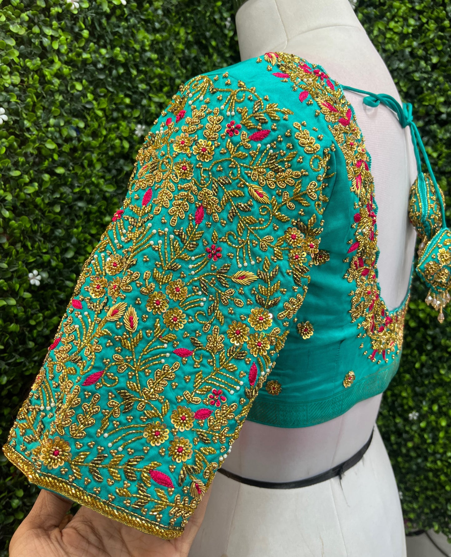 customize handwork Blouse