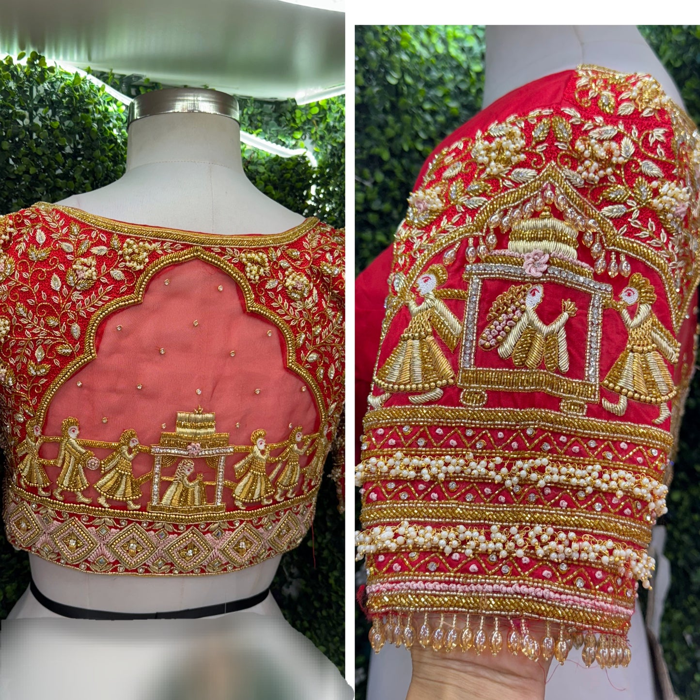 customize handwork Blouse