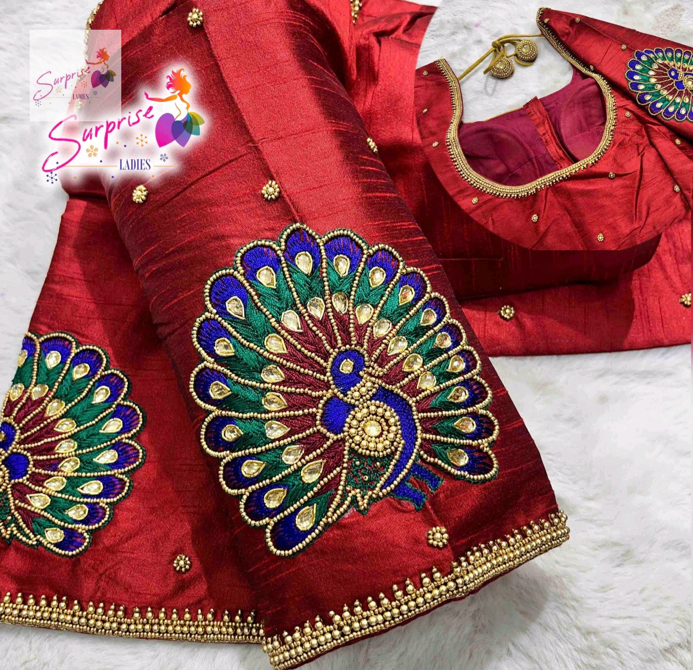 customize handwork Blouse