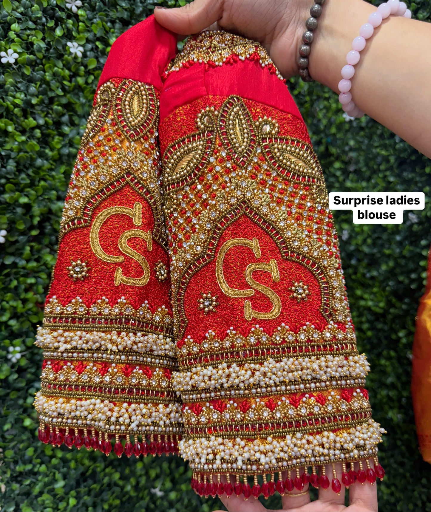 customize handwork Blouse