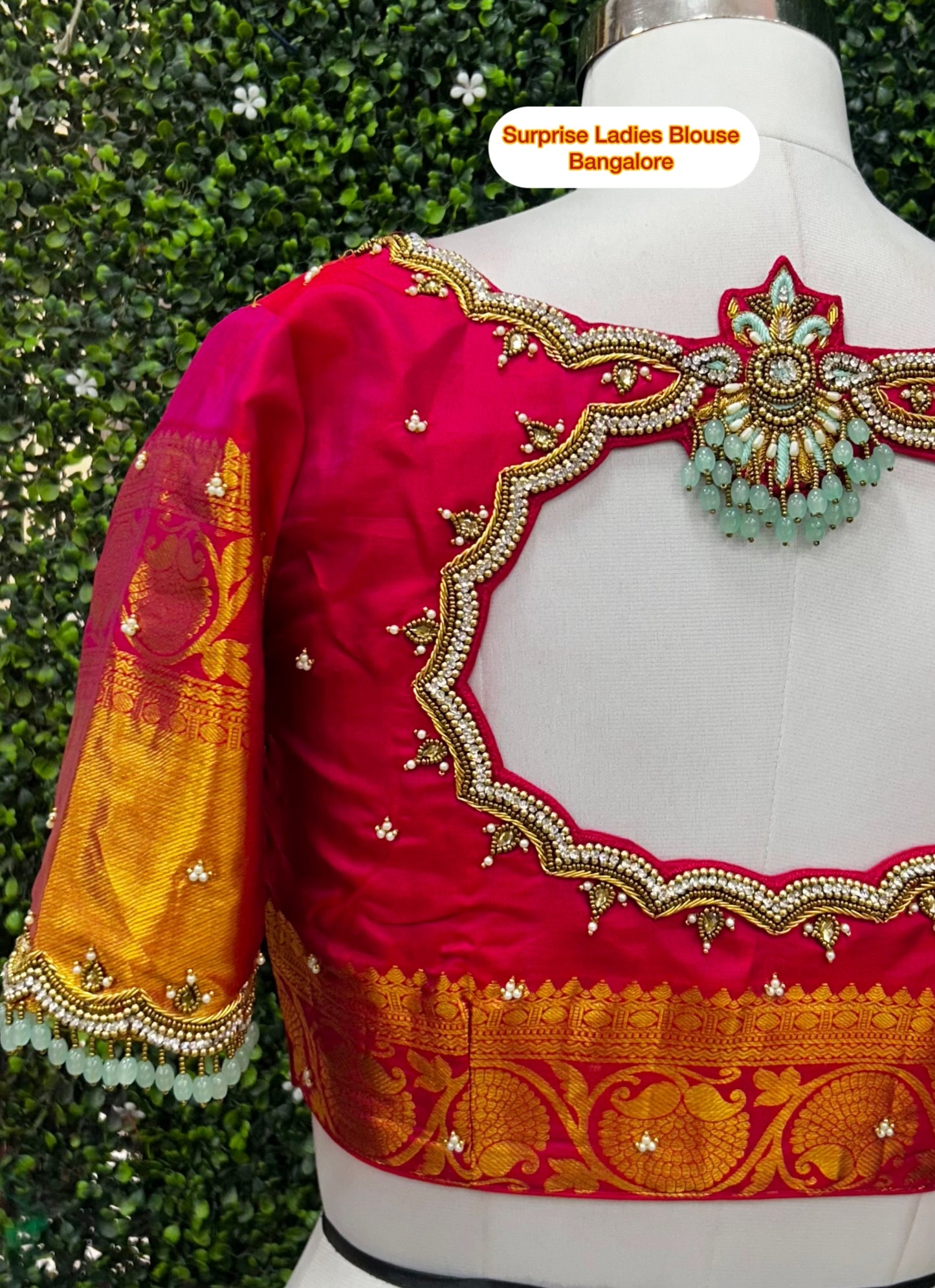 customize handwork Blouse