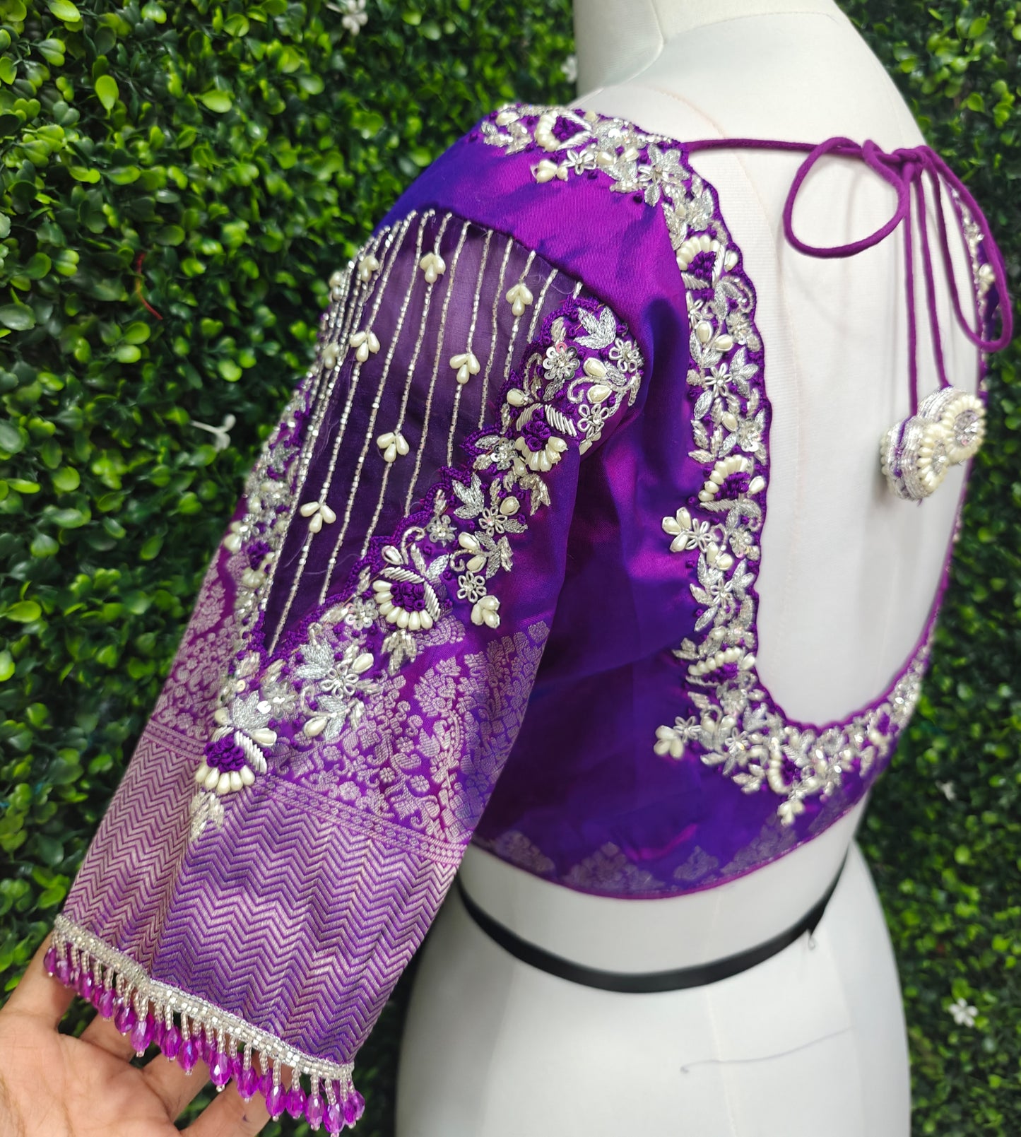 customize handwork Blouse