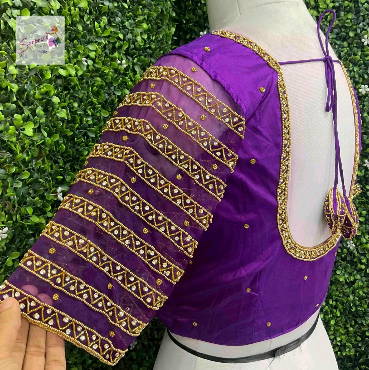 customize handwork Blouse