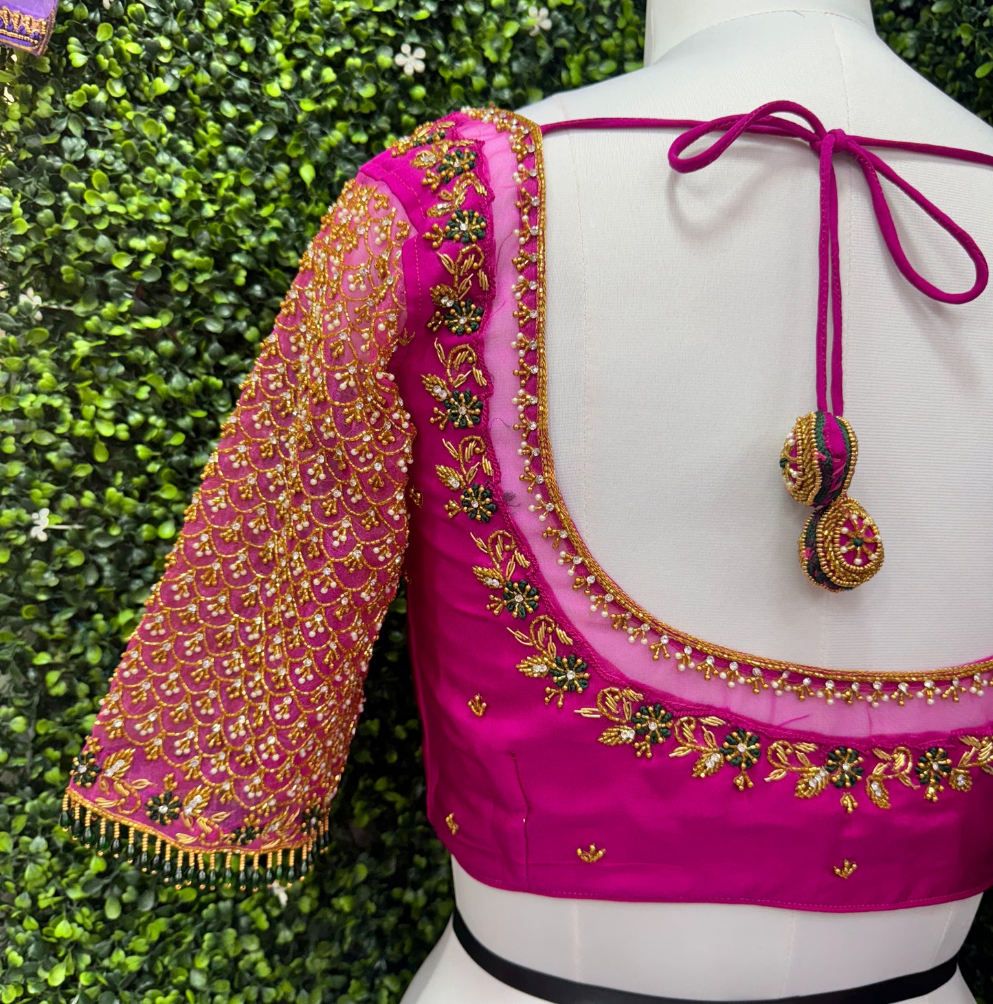 customize handwork Blouse