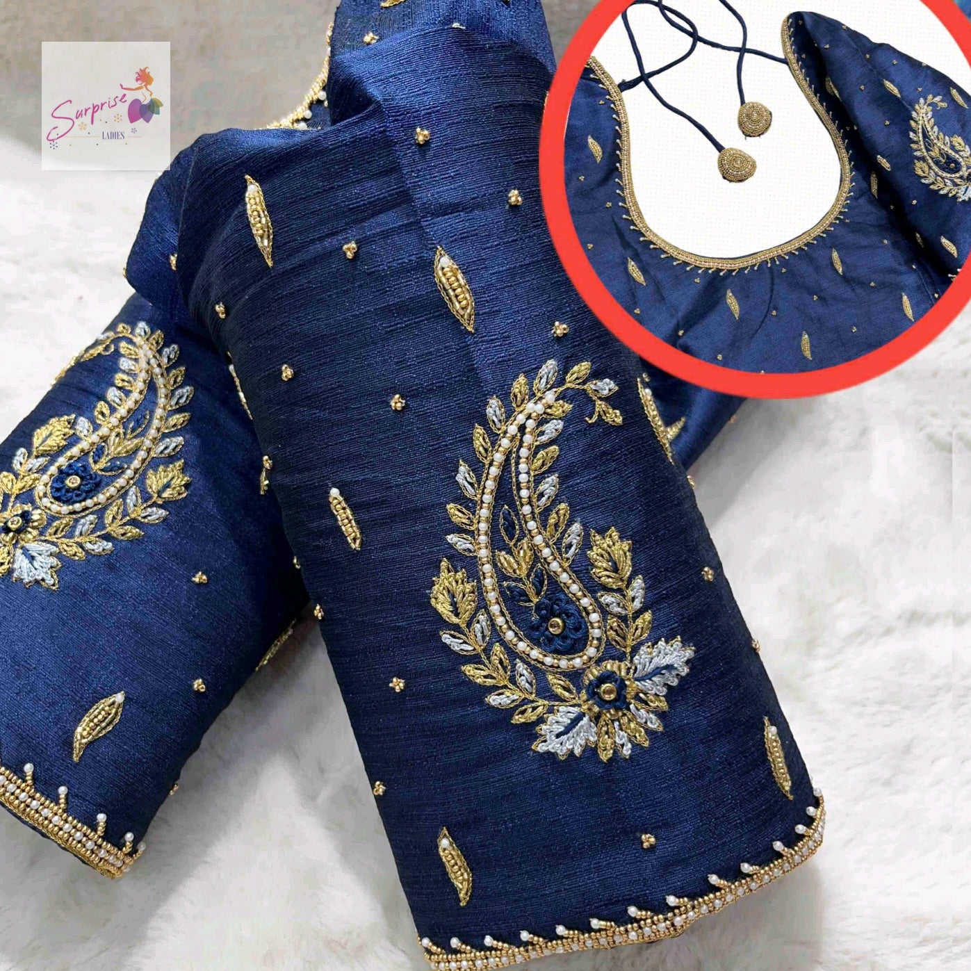 customize handwork Blouse
