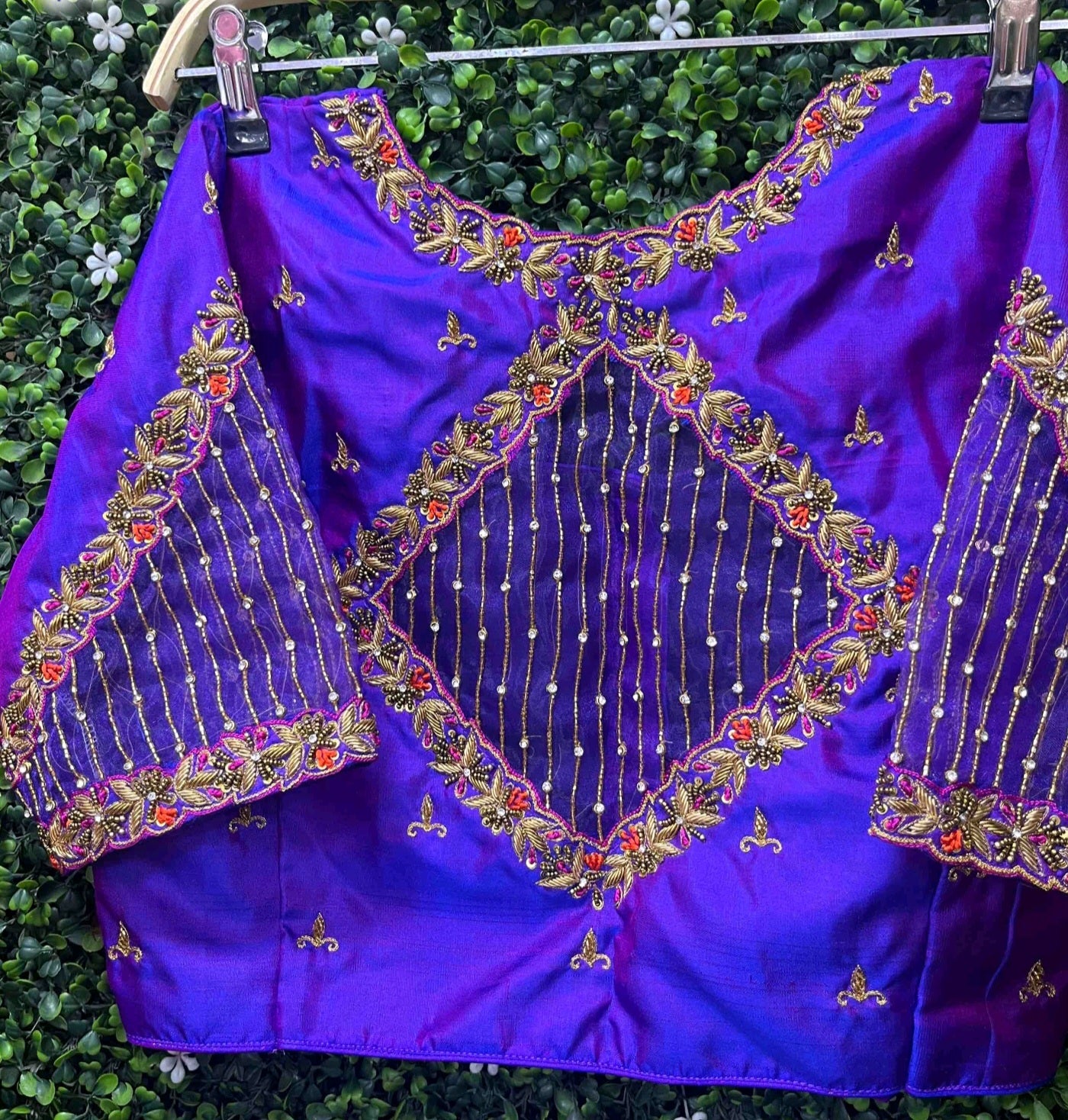 customize handwork Blouse