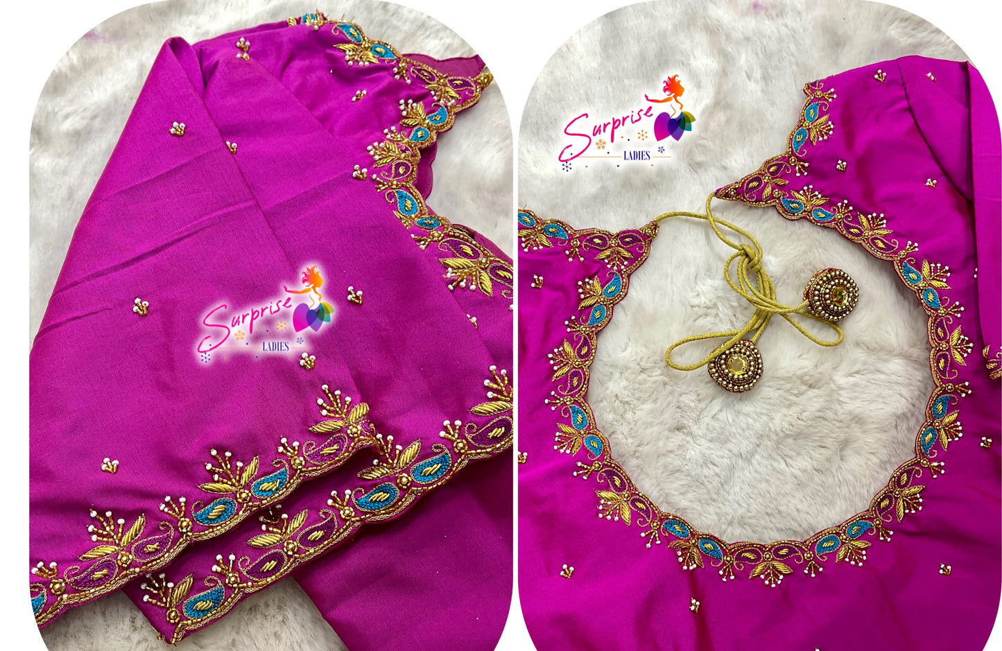 customize handwork Blouse