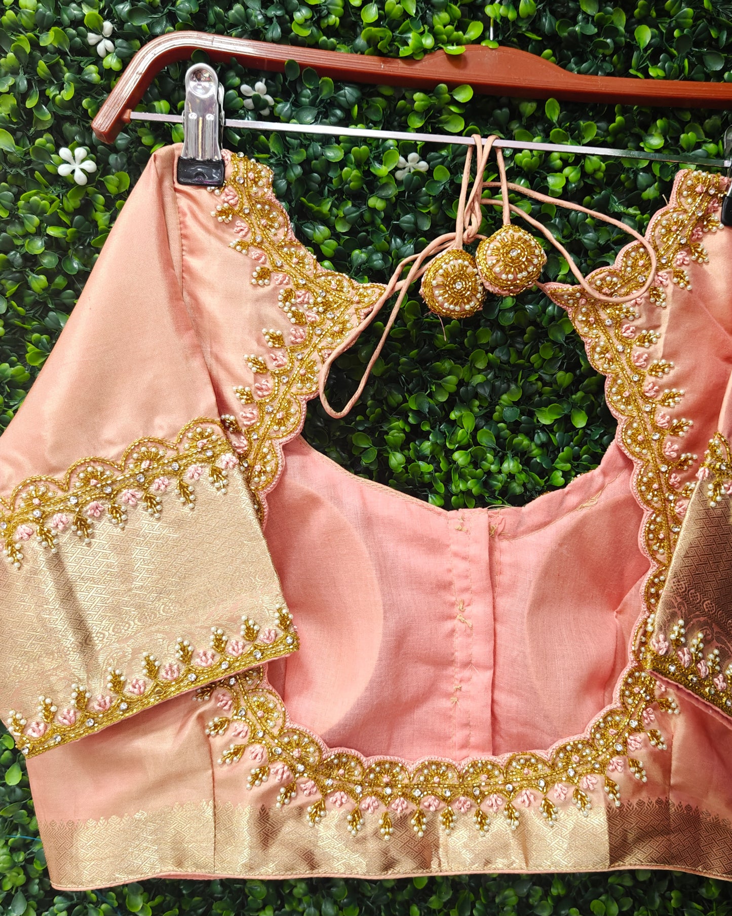 customize handwork Blouse