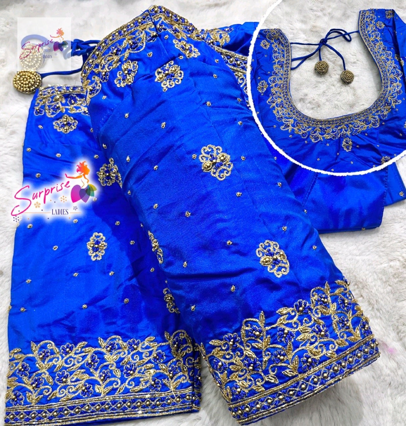 customize handwork Blouse
