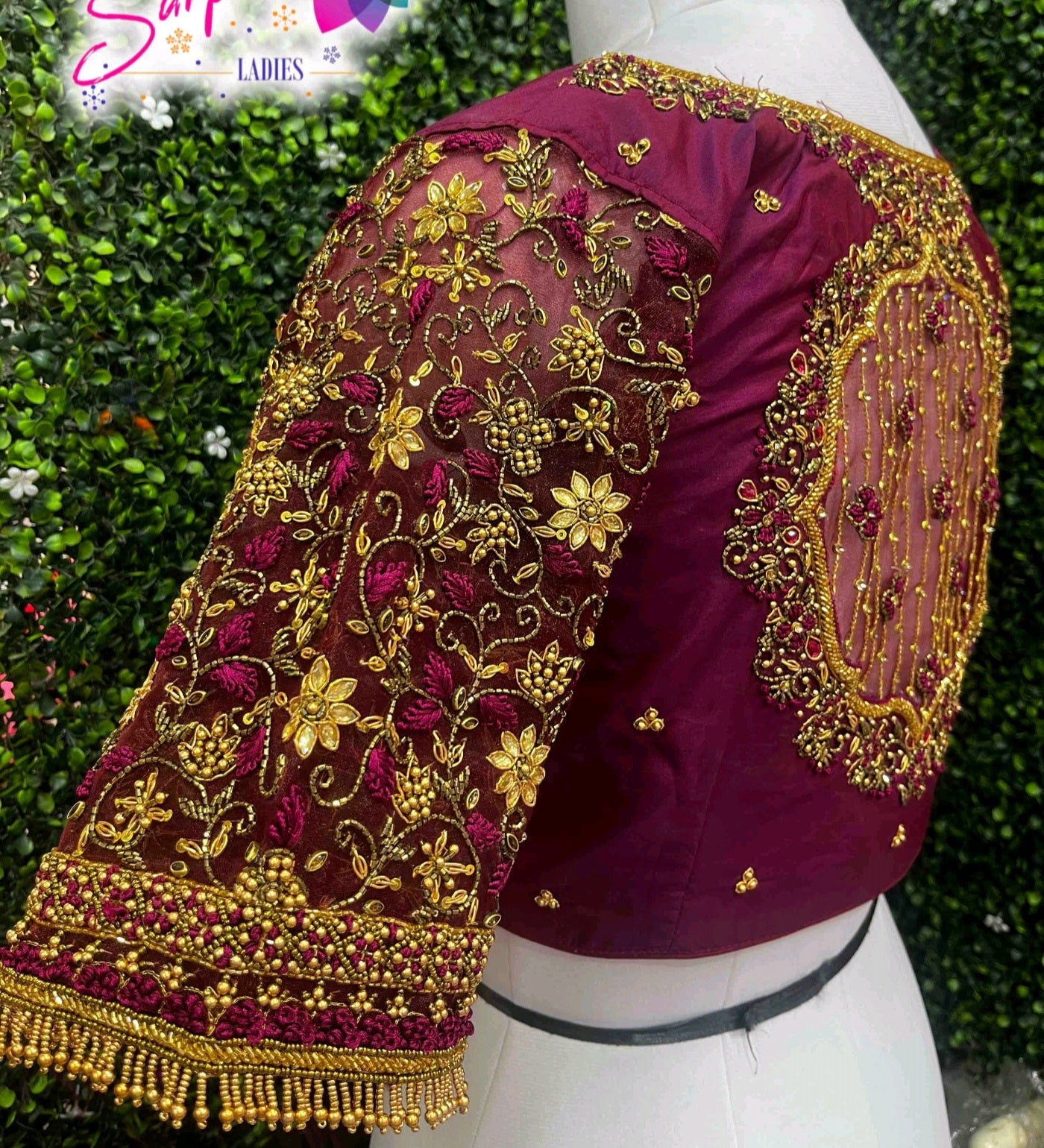 customize handwork Blouse